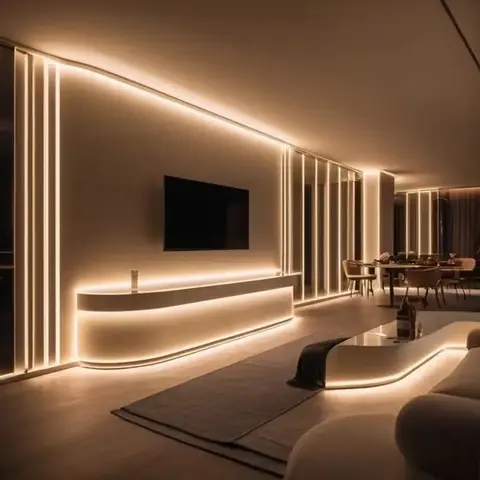 5v COB LED Strip Light, Super Bright LED, Bendable Flexible LED Tape, Flexible Ambient Lighting, USB/battery Powered, Indoor TV Backlight, Cabinet Sticker Lamp, Home Decor Lighting, Interior Led Lighting, Led Lighted, Decorative Lighting