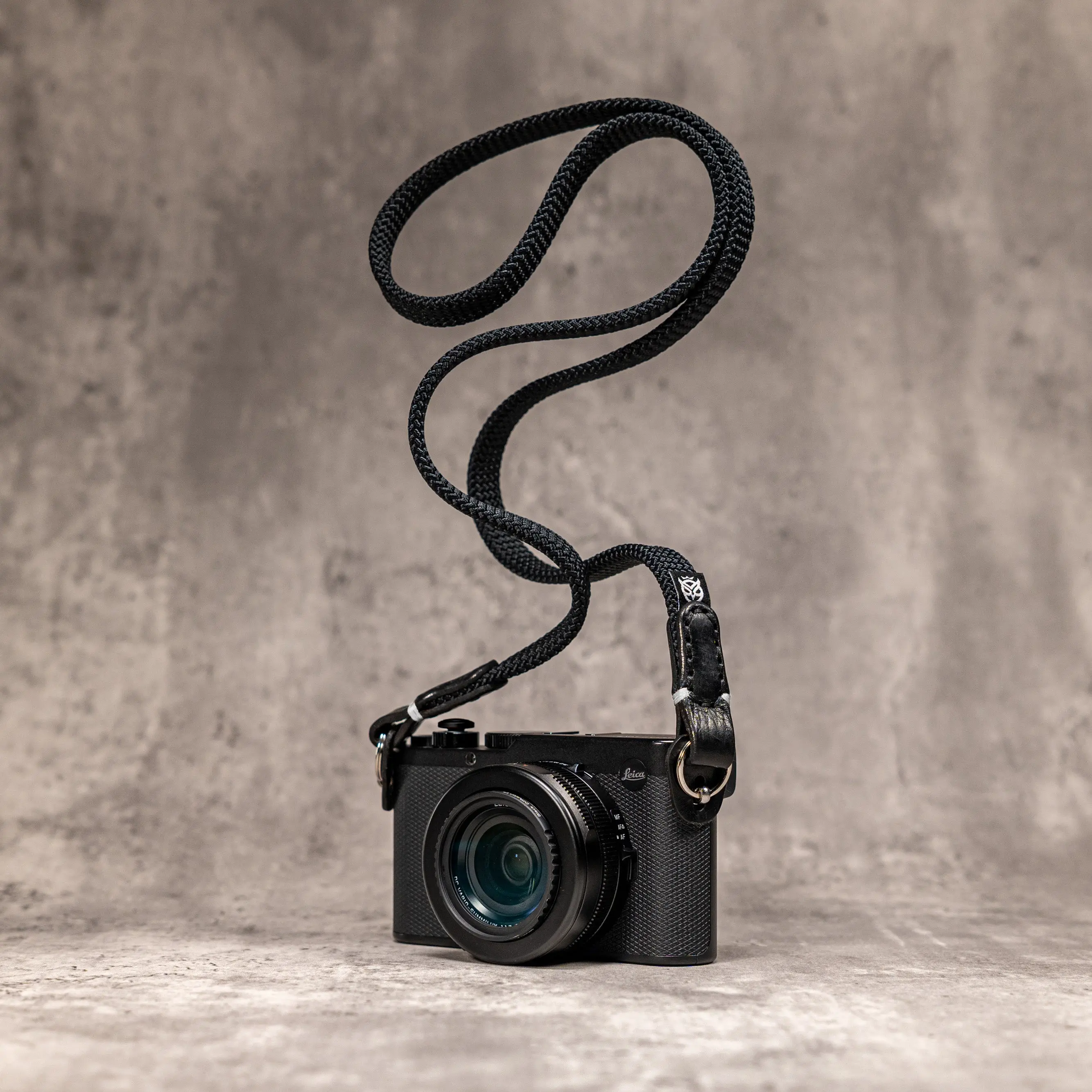 Classic Flat Rope Camera Strap - Monochrome