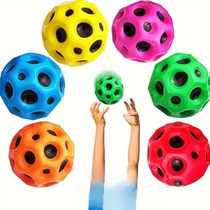 Super Bounce Space Balls, High Elasticity Training Balls, Hand-Eye Coordination, Multicolor Jumping, Perfect for Athletes, Parties, Gifts (10 Pcs)