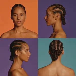 Alicia Keys - Alicia  [VINYL RECORD - LP] Explicit, White, Colored Vinyl, Gatefold LP Jacket, 150 Gram