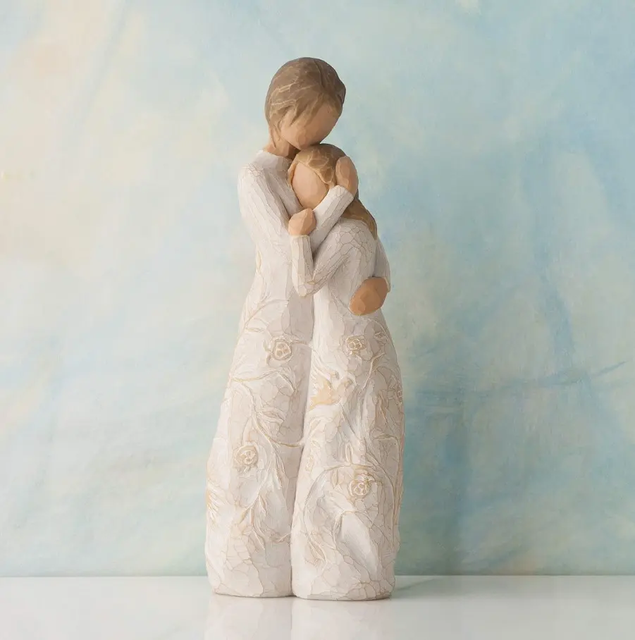 Close To Me Willow Tree, Apart or Together, Always Close to me, Sculpted Hand-Painted Figure, Mothers Day Gift Women Mom Mother