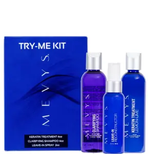 Mevys Try Me Kit - Starter Kit With Lemon Keratin, Clarifying Shampoo and Leave-In