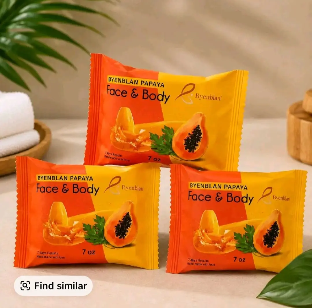 Byenblan 3 Papaya face & Body Soap