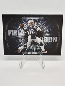 Tom Brady ORIGINAL CUSTOM ART Collectible Trading Card