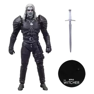 The Witcher Netflix 7-Inch Scale Action Figure | Geralt of Rivia in Witcher Mode