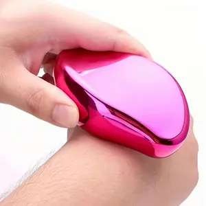 Reusable Crystal Hair Removal Tool, Body Hair Remover, Unisex Pain-Free Exfoliating Depilatory, Safe Easy Clean Body Grooming, Back Arm Leg Use, Salon Beauty Travel Essential