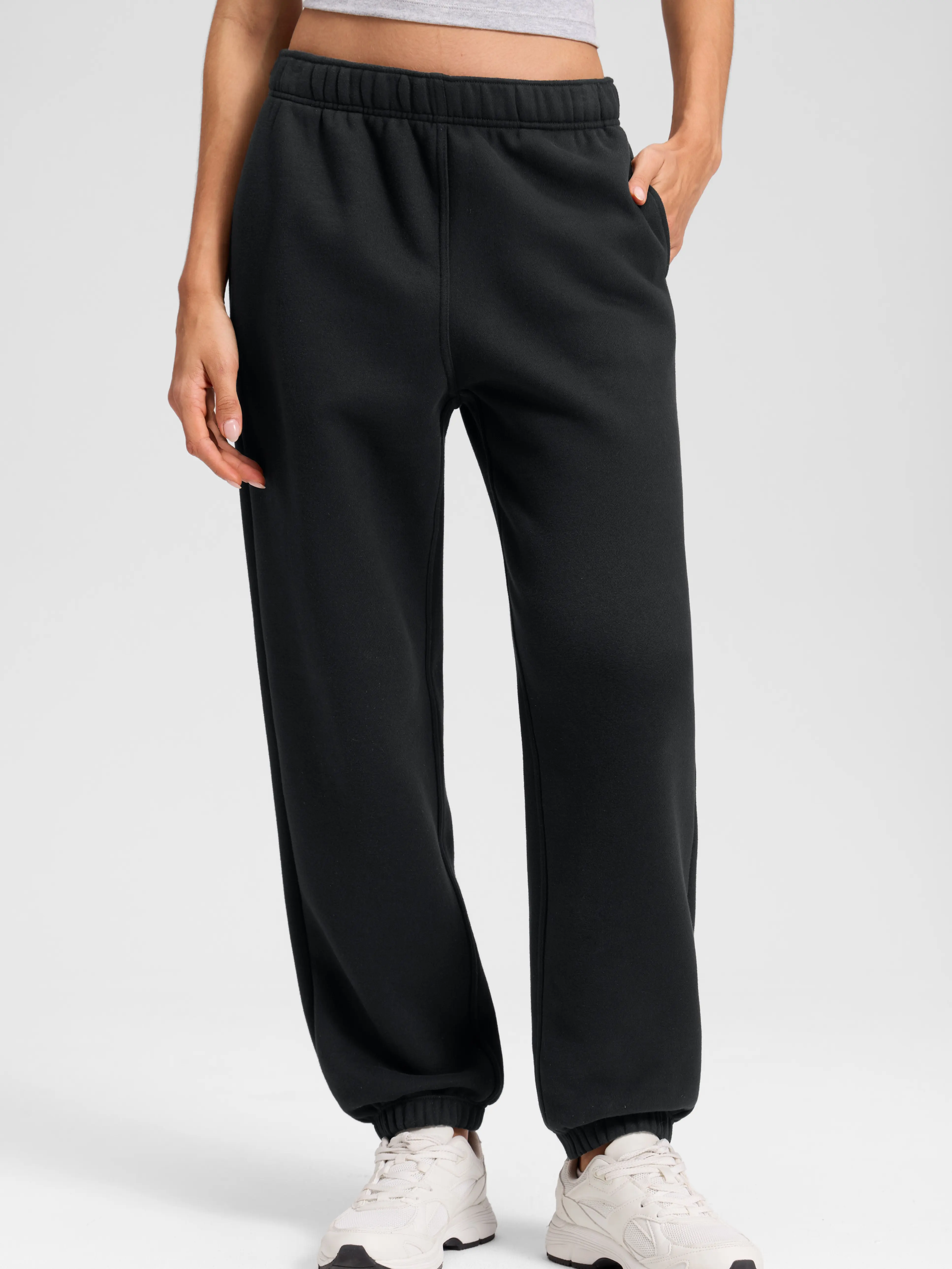 CRZ YOGA Fleece Lined Jogger Sweatpants 28"