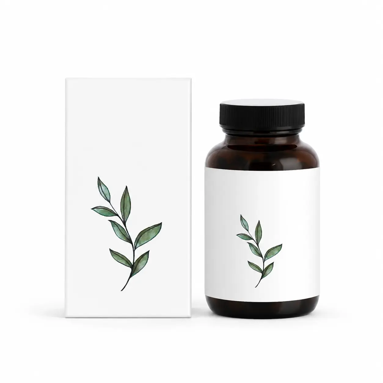 Transparent Plastic Storage Bottle with Secure Screw Cap, Refillable Mini Container for Crafts, Jewelry and Small Accessories