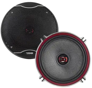 DS18 DS-EXL-SQ5.25 EXL 5.25 Inch 2-Way Coaxial Speaker W/ Fiber Glass Cone 340 Watts 3-Ohm DS18