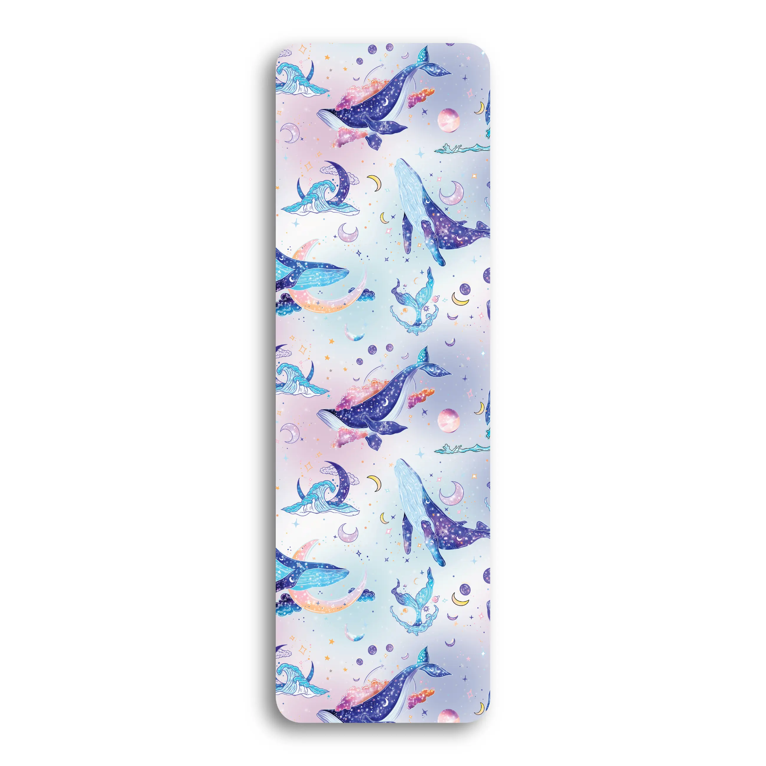 Mystical Whales - UV Printed Acrylic Bookmark