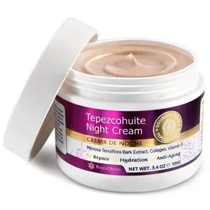 RoyceDerm Tepezcohuite Night Cream 120g - Anti-Aging Skin Repair Moisturizing Deep Hydrating Non-greasy For Skin Renewing Fragrance Moisturizer Moisture Gentle