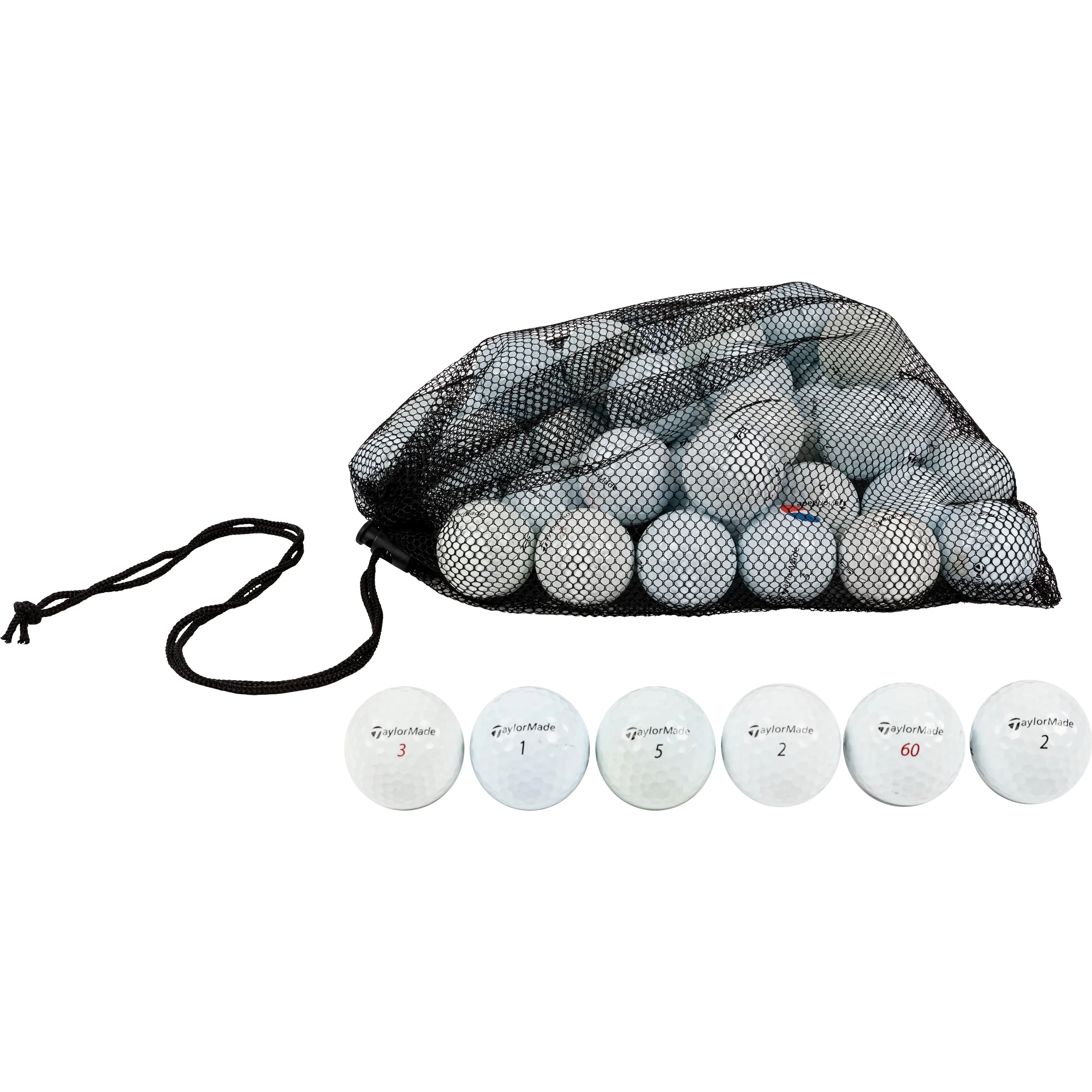 48 TaylorMade TP5x Golf Ball Mesh Bag Mix