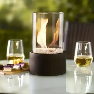 Portable Fire Bowl, Outdoor Fire Pit, Desktop Fire Bowl, Tabletop Fire Pit, Bioethanol Fireplace, Indoor & Outdoor Heating Equipment