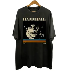 The Hannibal Shirt, Hannibal Tv Series Shirt, Movie Shirt, Vintage Shirt, Retro Shirt, Classic Shirt, Gifts for him, Trending T-shirt