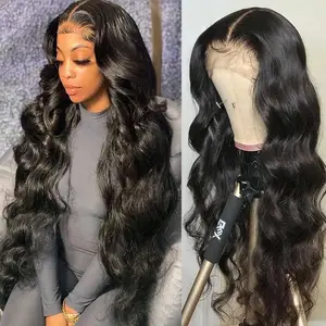 Bling Hair 4x4 HD Lace Closure Wigs Human Hair  Wig Human Hair 180% Density Body Wave Lace Wigs 100% Human Hair for Women