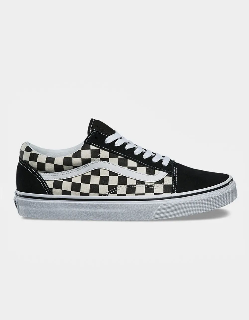 VANS Checkered Old Skool Black & White Shoes VANS Checkered Old Skool Black & White Shoes
