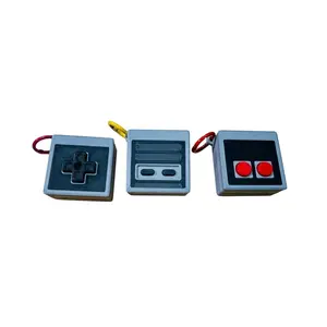 NES Inspired Retro Game Controller Fidget Keychain | Clicky Button Toy, Stress Relief EDC, Gamer Gift