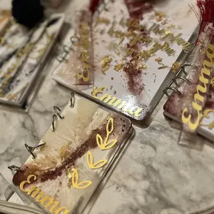 Epoxy personal note books