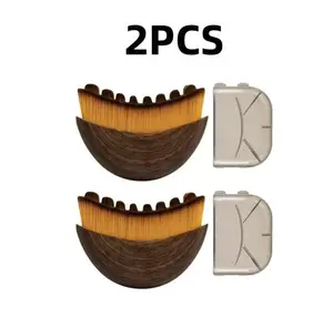 【2 PCS】Face Lymphatic Contour Brush for Jawline & Chin Sculpting – Dry Brushing Massager for Lymphatic Drainage & Facial Fatigue Relief, Ergonomically Designed to Fit The Skin Precisely beauty roller daily guasha massage Smooth