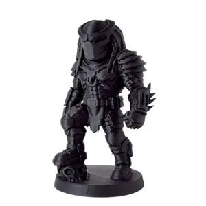 Cool Warrior Statue, 3D Printed Figure, Art Figurine, Perfect for Home Decor, Office Desk, Car Decoration, Party Gift, Holiday Ornament