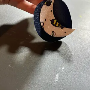 Bumblebee earrings