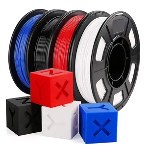 PLA 3D Printer Filament PLA Filament 1.75mm, Neatly Wound 3D Printing Filament 1.75mm, Dimensional Accuracy +/- 0.03 mm, Fit Most FDM 3D Printers, 250g Spool (0.55lbs)