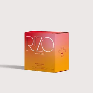 Collagen Tea - Rizo Radiance - Raspberry Vitality - 12 fl. oz. / 355 mL - Hibiscus Tea - Skincare