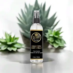 Hair Silkening Mist Spray - Lightweight Mist for Smooth, Frizz-Free Hair, Instant Brilliant Shine & Frizz-Free Finish Glossy Silky