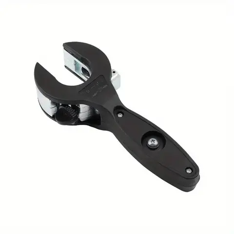 Single-Hand Ratchet Pipe Cutter Tool, Quick Cut for 5/16"-1 1/8" (8-29mm) Stainless Steel, Copper & Alu Cuts, Plastic Pipes, Convenient Tight Space Use, Easy Access Plumbing Home Improvement Hand Tool