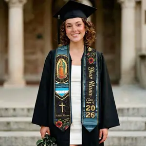 Custom Honduras Graduation Sash, Honduras American Flag Graduation Sash 2026, Honduran Stole, Honduran Stole 2026, Graduation Class Of 2026