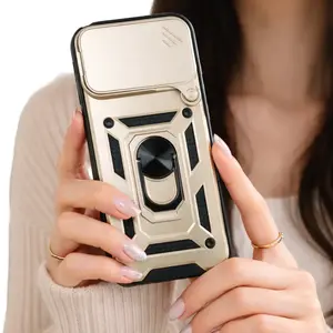 Heavy Duty iPhone Case with Stand for iPhone 17 Pro Max 16 15 14 13 12 , Anti-Fall Protective Cover