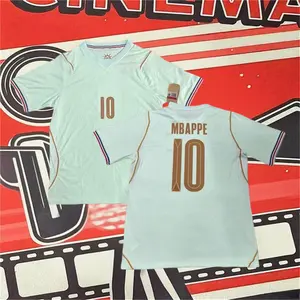 2026 Away Blue Mbappe 10# Short sleeve Soccer jersey