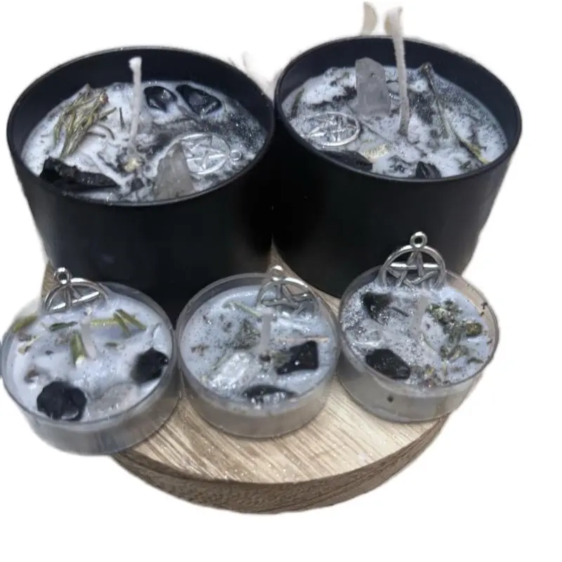 ️ Back the Hex Up – Protection & Reversal Ritual Candle