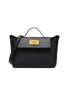 Women's Solid Color Shoulder Bag, Fashionable Large Capacity Commuter Bag, Casual Trendy Versatile High-end Daily Commuting Bag, Girl Fashionable Bag, Crossbody Tote Bag