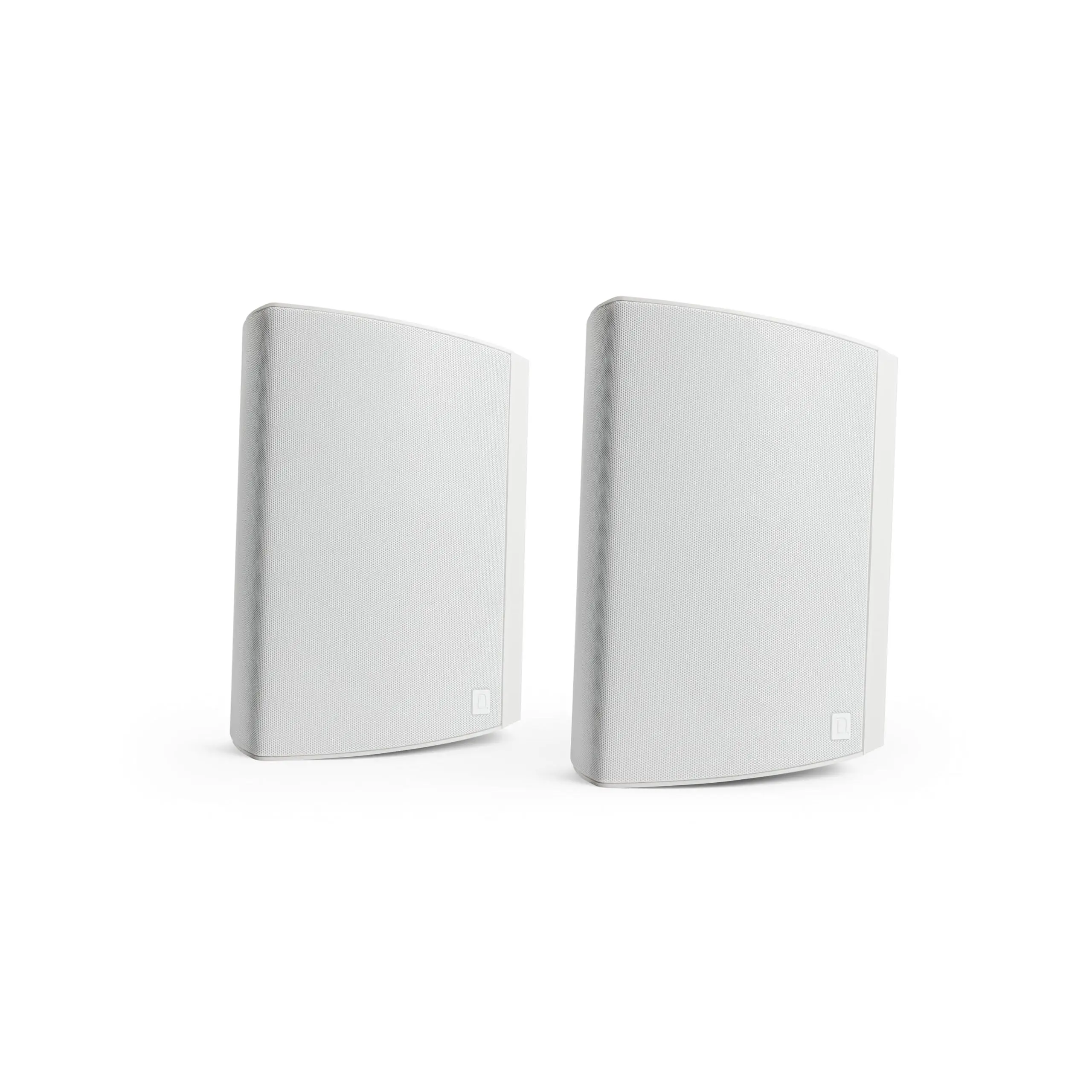 Definitive Technology Dymension AW-650 Outdoor Stereo Audio Speakers (White Pair) - 6.5" Woofer, 1" Tweeter, 5"x10" Bass Radiator, IP66 All-Weather Wall Mount Speakers