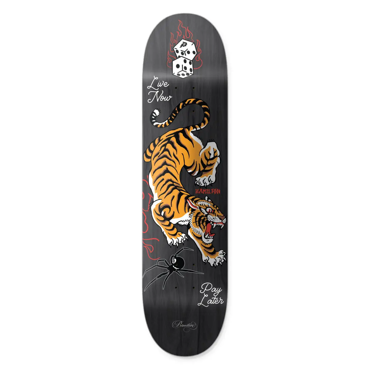 Primitive Skateboarding Decks Hamilton Big City - 8.125"