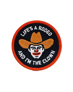 Rodeo Clown Patch