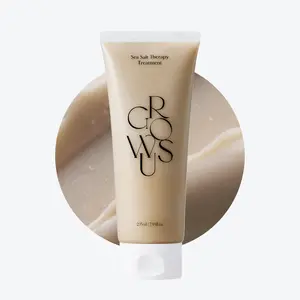 GROWUS Sea Salt Hair Therapy Treatment (7.95 fl. oz / 235ml) Volumizing Non-oily Non-greasy Conditioning Treatment for Oily Hair & Dry Ends, Anti-Hair Loss Sebum Control Conditioner