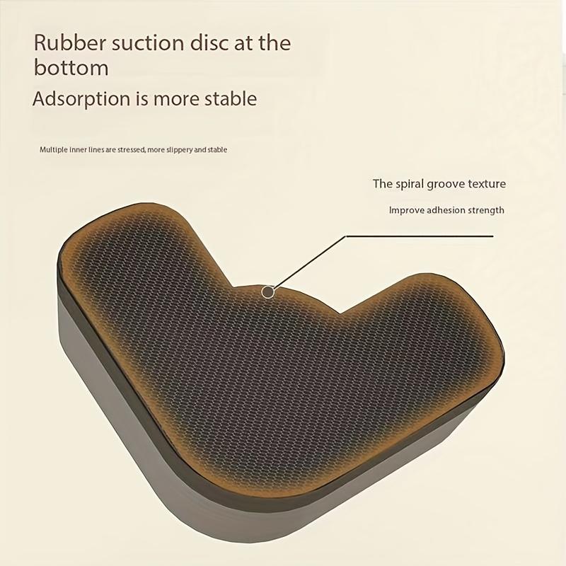 4x Anti Vibration Pads Non Skid Multifunctional Floor Protection Accessories Washer Dryer Avoids Moving for Washing Machine