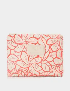 ALOHA COLLECTION Backyard Mid Pouch, Red Combo