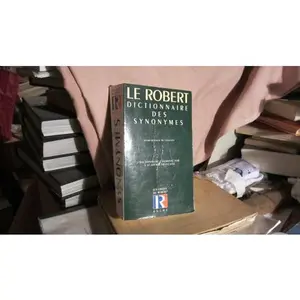 USED-Dictionnaire Des Synonymes by Robert (Unknown)