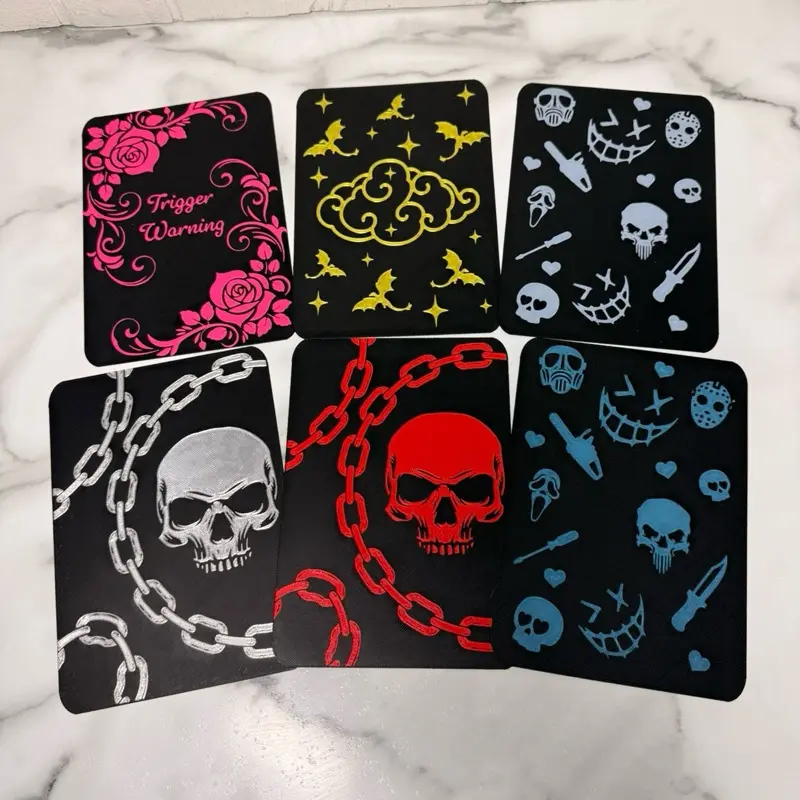 11th and 12th Generation Paperwhite 3D Printed Kindle Inserts Customizable Colors Fit Clear Case Perfect for Any Genre