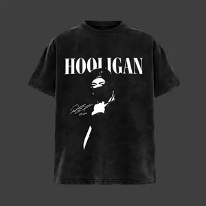 Hooligan Graphic Tee, Hooligan Jin Tee, Dark Streetwear Shirt, Wash T-shirt Unisex Cotton, Kpop Inspired Rebel Aesthetic