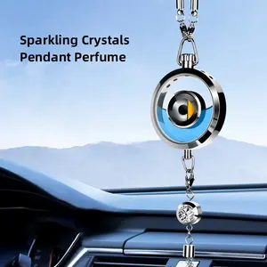 1Pcs Car Perfume Pendant Air Freshener Hanging Perfume Diffuser For Smart Fortwo 451 450 453 EQ Forfour Roadster Forjeremy Crossblade Forvision Coupe Cabrio