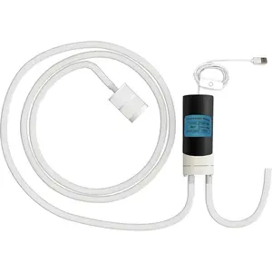 Wine Siphon Pump, Food Grade Auto Siphon Self Priming USB Electric Transfer Pump for Bottling Home Brew Wine, Beer, Kombucha, Mini Water Transfer Pump Kit, 2L/Min, No Mess Leak, Low Noise