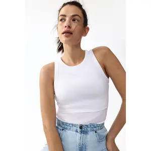 H&M MAMA Ribbed nursing vest top