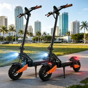 C Versatile Adult Off-Road Electric Scooter | 31MPH Top Speed, 30 Miles Range, 1200W Motor, 10" Pneumatic Tires, Dual Suspension & LED Display – Perfect for Urban Rides & Off-Road Fun
