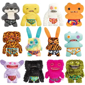22cm Fuggler Funny Ugly Monster Plush – Soft Teeth Creature Doll, Underpants Series Style, Cute Cartoon Figure Toy for Kids Birthday Gifts