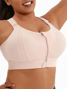 Plus Size High Elasticity Stretch Sports Bra for Women, Comfortable and Supportive for All Fitness Levels, Perfect for Sports and Daily Wear