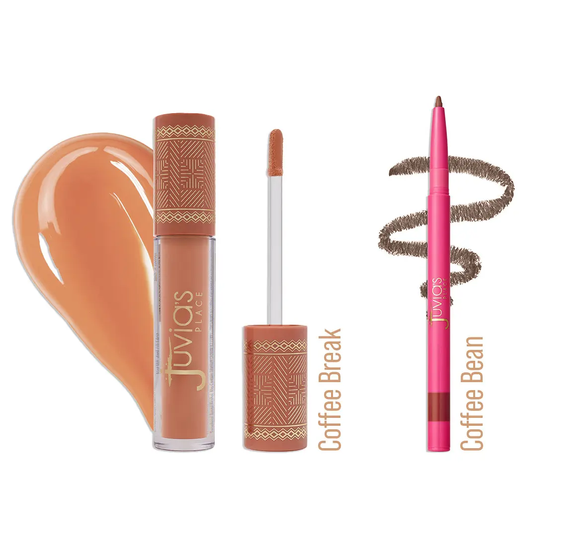 Brewed To Perfection Lip Gloss Bundle - Coffee Shop Lip Gloss + Lip Liner Brewed To Perfection Lip Gloss Bundle - Coffee Shop Lip Gloss + Lip Liner